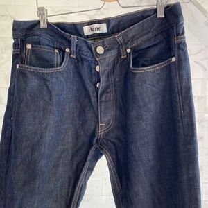 Great condition Mens straight leg dark jeans